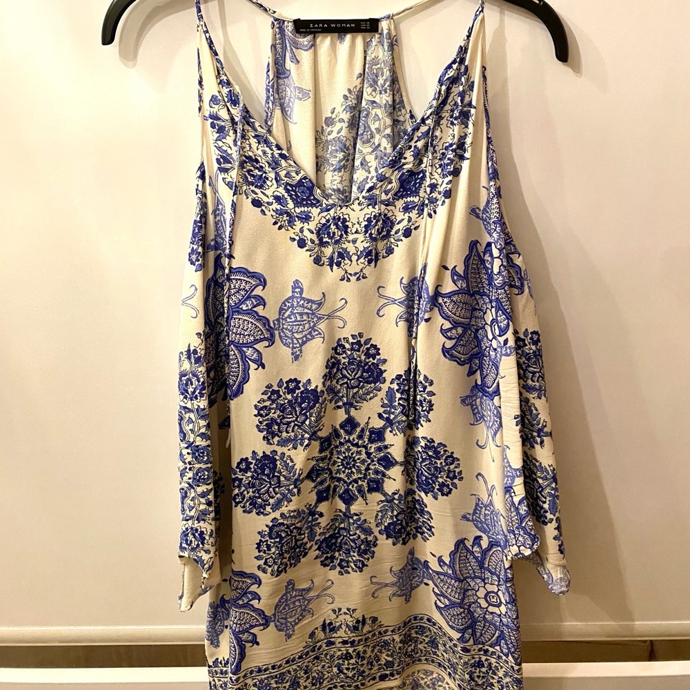 Zara Open Shoulder Dress